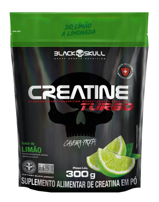 Black Skull Refil Creatine Turbo 300 г (Lemon) Black Skull Refil Creatine Turbo 300 г (Lemon)