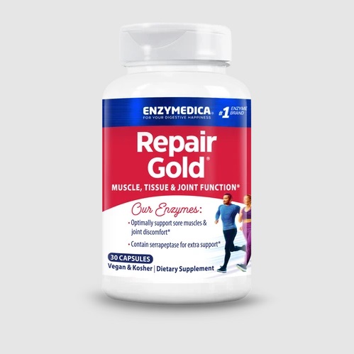 Enzymedica Repair Gold, для мышц, тканей и суставов, 30 капсул