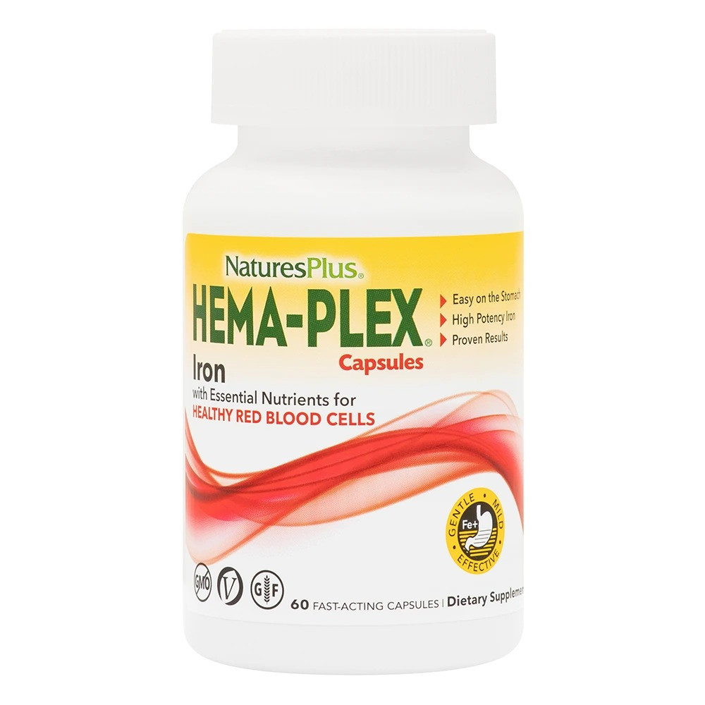 Natures Plus: Hema-Plex /60 V-капс/
