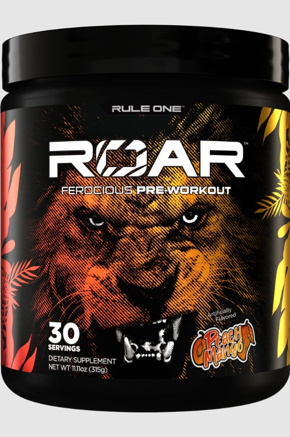 Rule One ROAR PRE-WORKOUT 30 Порций (Peach Mango)