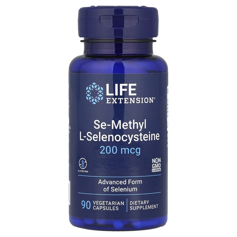 Life Extension Se-Methyl L-Selenocysteine 200 mcg 90 caps