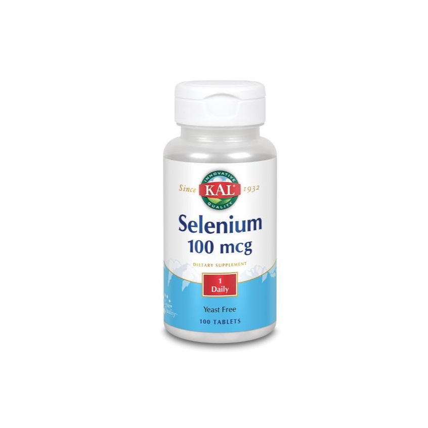 KAL Selenium 100 мкг Yeast-Free 100 таблеток