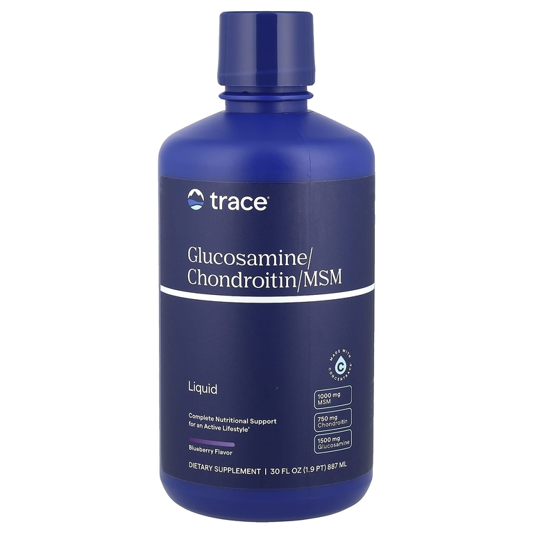 Trace Liquid Glucosamine/Chondroitin/MSM Blueberry 887 ml