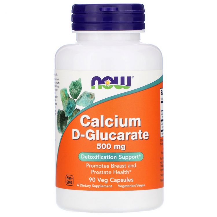 NOW Calcium D-Glucarate 500 мг 90 капсул