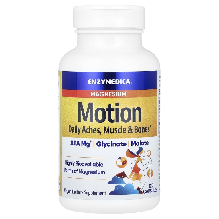 Enzymedica Magnesium Motion 120 капс