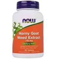 NOW Horny Goat Weed 750 мг 90 таблеток