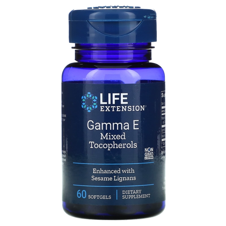 Life Extension  Gamma E Mixed Tocopherols