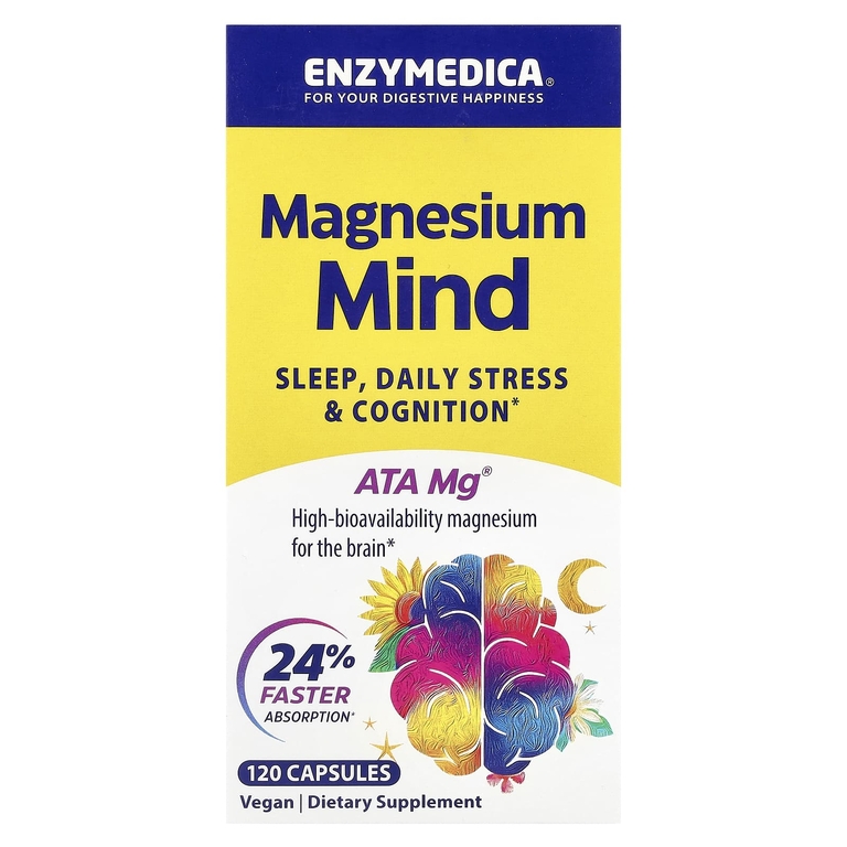 Enzymedica Magnesium Mind 120 капс