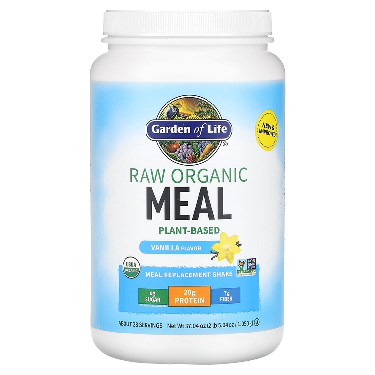 Garden of Life Raw Organic MEAL 1 кг (Vanilla) Garden of Life Raw Organic MEAL 1 кг (Vanilla)