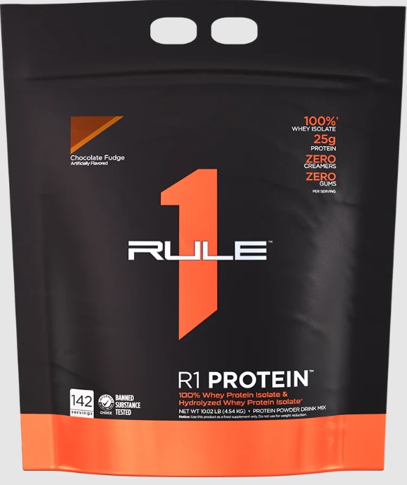 Rule One R1 PROTEIN Isolate 4.5 кг (Chocolate Fudge) Rule One R1 PROTEIN Isolate 4.5 кг (Chocolate Fudge)