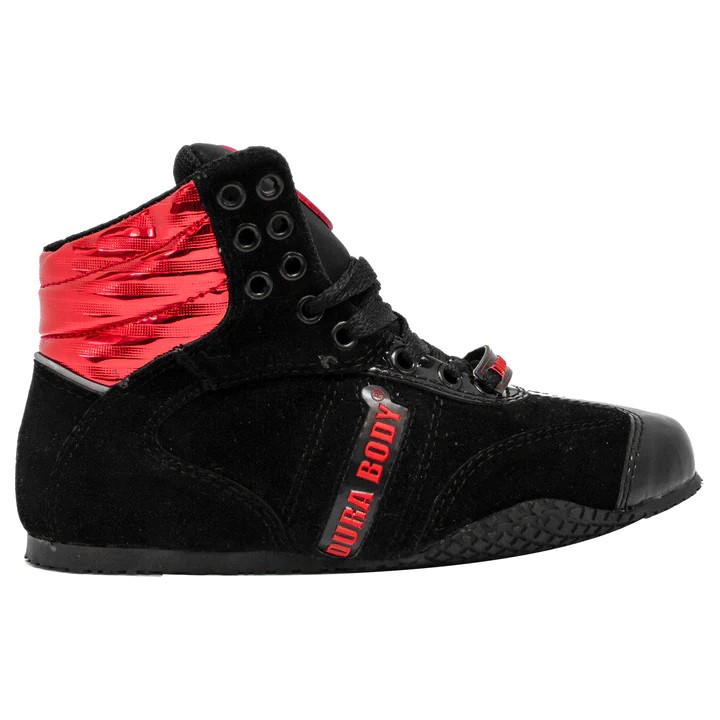 Dura Body-pro level 2 кроссовки женские черные с красным