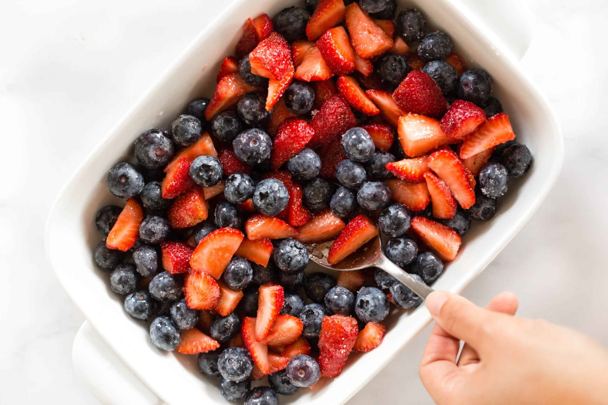 Клубнично-овсяный десерт