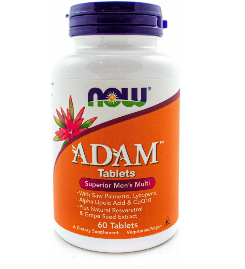 NOW Adam (TM) Male Multi 60 таблеток