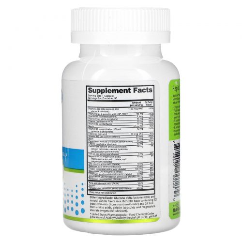 NutriBiotic Essentials Multi Vitamins & Minerals 90 капсул