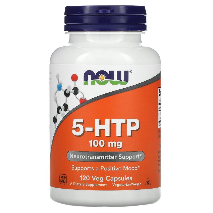 NOW 5-HTP 100 мг 120 капсул