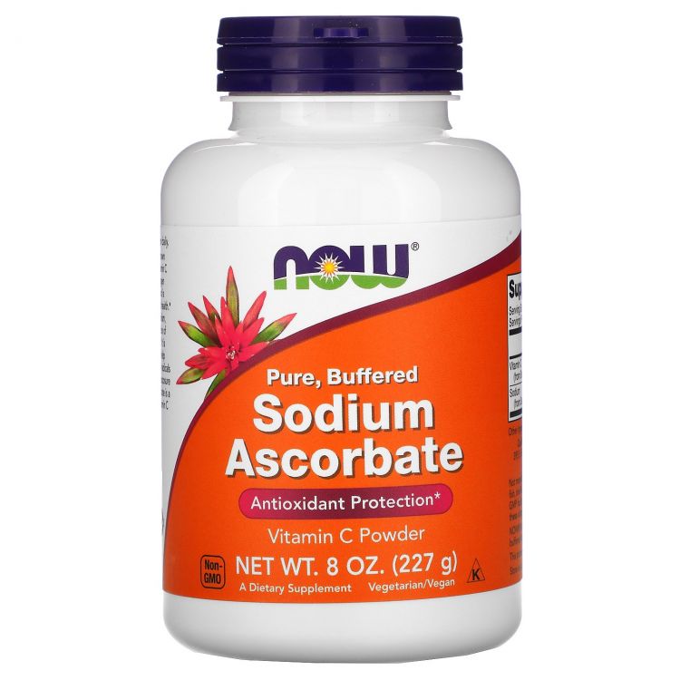 NOW Sodium Ascorbate 227 г