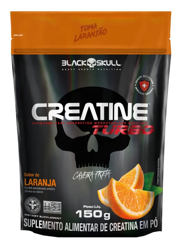 Black Skull Refil Creatine Turbo 150 г (Orange)
