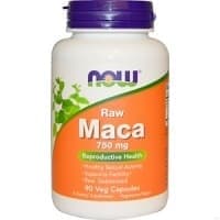 NOW Maca 750 мг (raw) 90 капсул