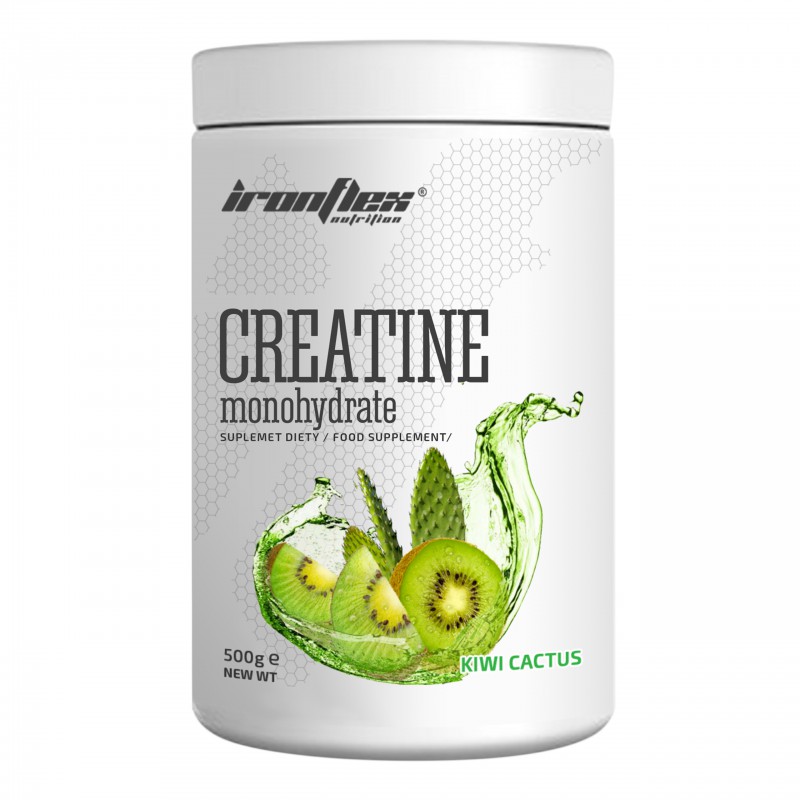 IronFlex Creatine Monohydrate - 500g (kiwi cactus) IronFlex Creatine Monohydrate - 500g (kiwi cactus)