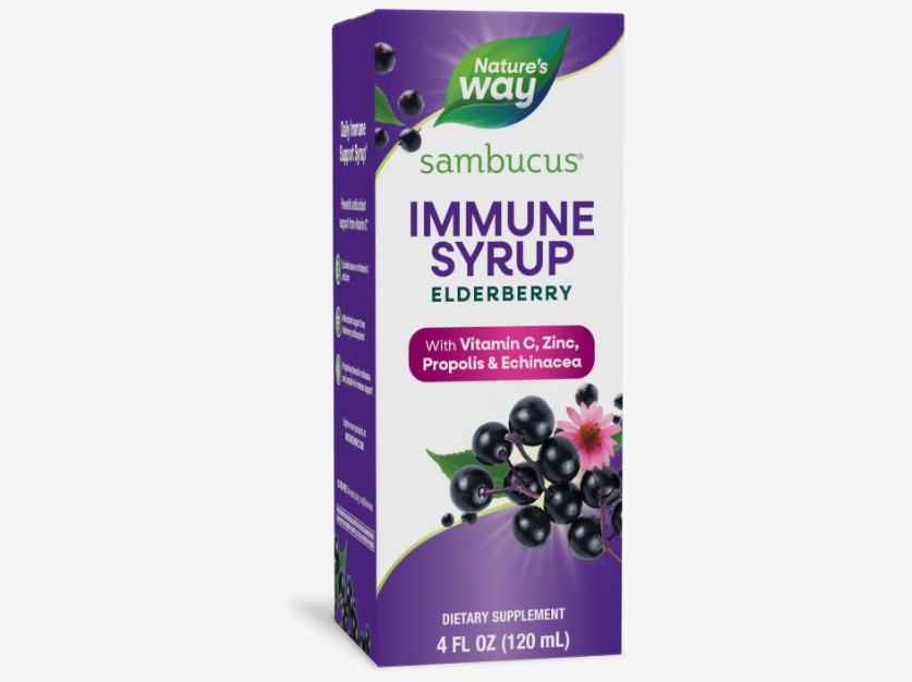 Nature's Way, Sambucus Immune, Elderberry, Standardized, 4 fl oz (120 ml)