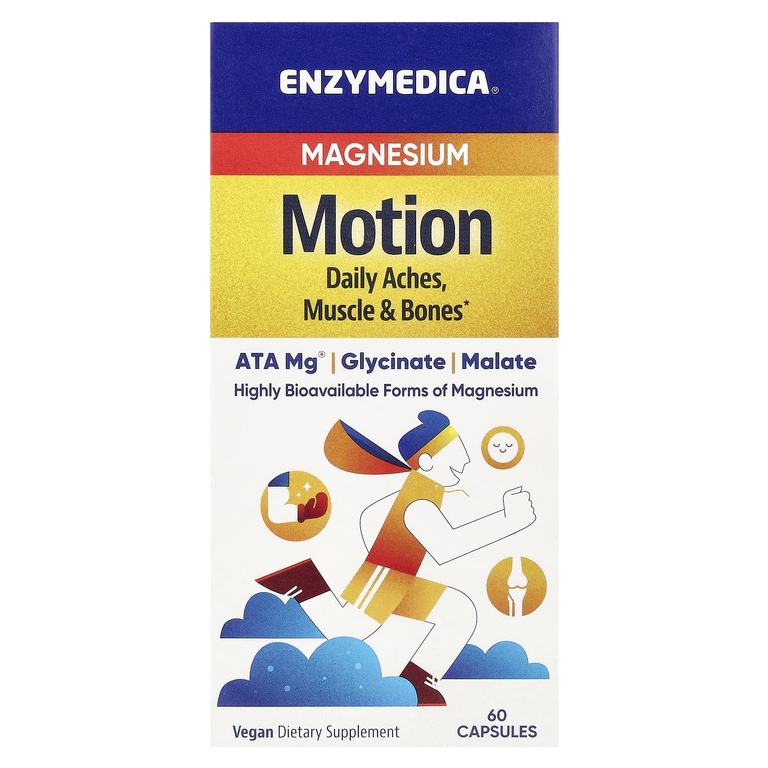 Enzymedica Magnesium Motion 60 капс