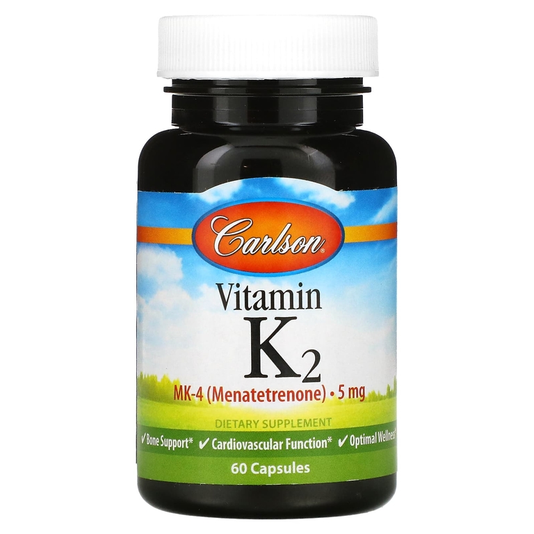 Carlson Labs Vitamin K2 mk-4 (menatetrenone) 5 мг 60 капсул