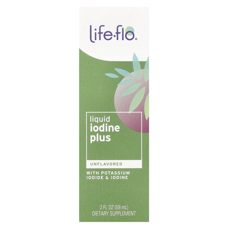 Life Flo Health Liquid Iodine Plus Жидкий йод Плюс  (59 мл)