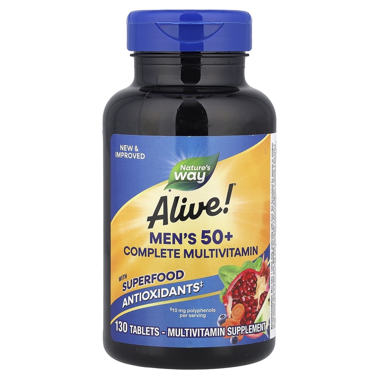 Nature's Way Alive! Men's 50+  130 Tb