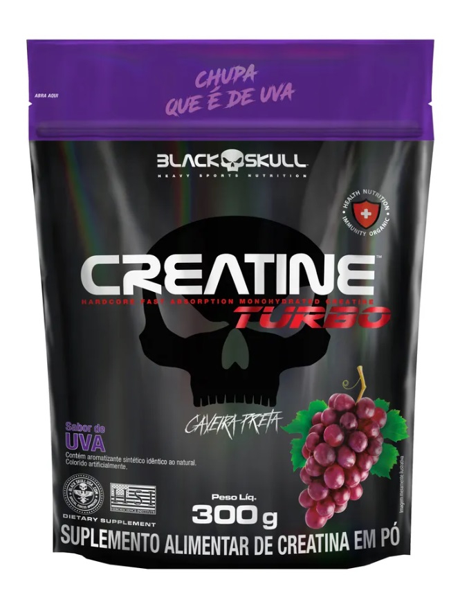 Black Skull Refil Creatine Turbo 300 г (Grape) Black Skull Refil Creatine Turbo 300 г (Grape)