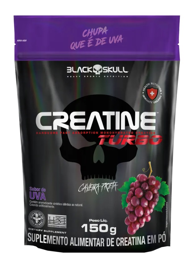 Black Skull Refil Creatine Turbo 150 г (Grape) Black Skull Refil Creatine Turbo 150 г (Grape)
