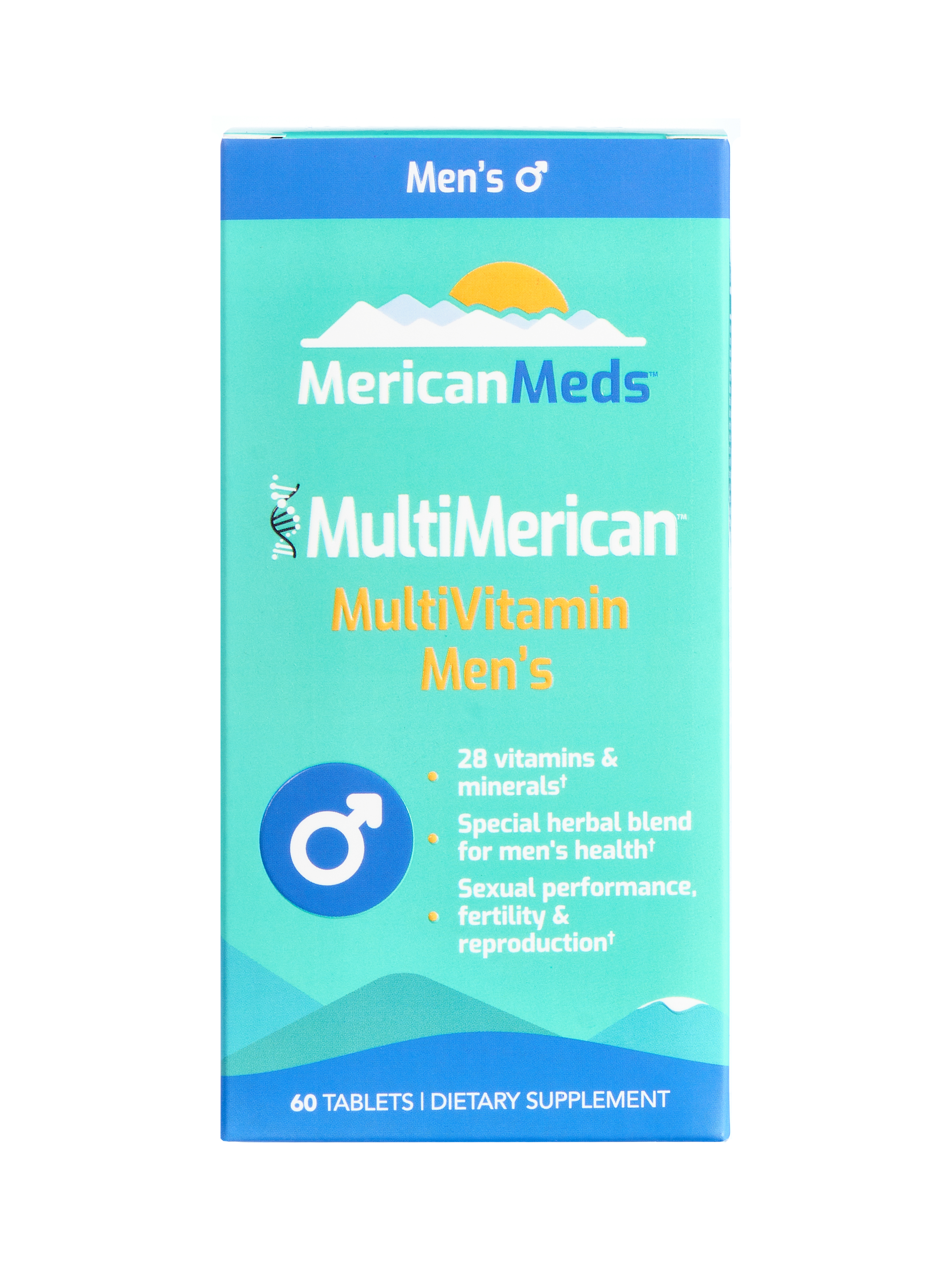 MericanMeds MultiVitamin Men's 60 таблеток