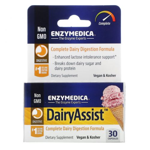 Enzymedica DairyAssist 30 капс