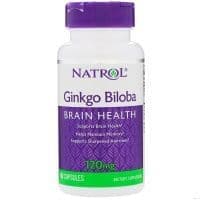 Natrol Gingko Biloba Гинкго Билоба 60 капсул