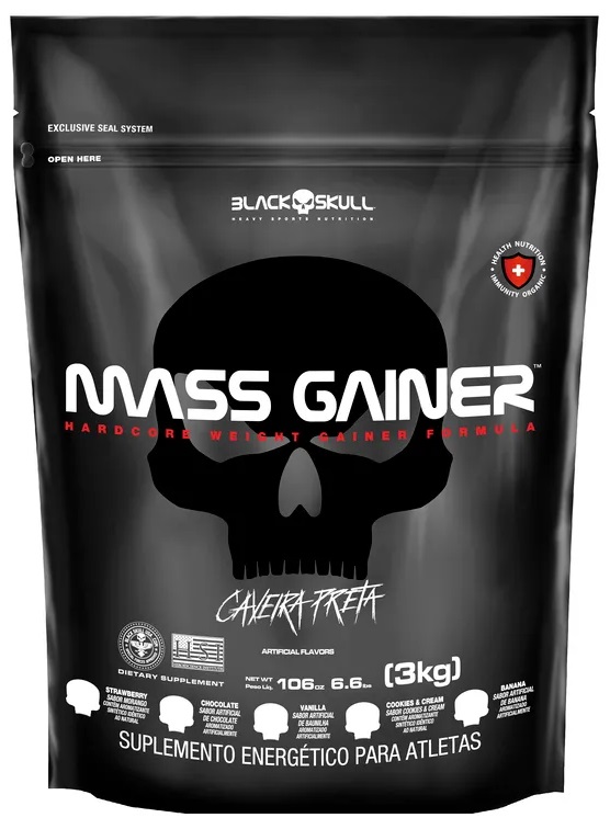 Black Skull Refil Mass Gainer 3 кг (Chocolate) Black Skull Refil Mass Gainer 3 кг (Chocolate)