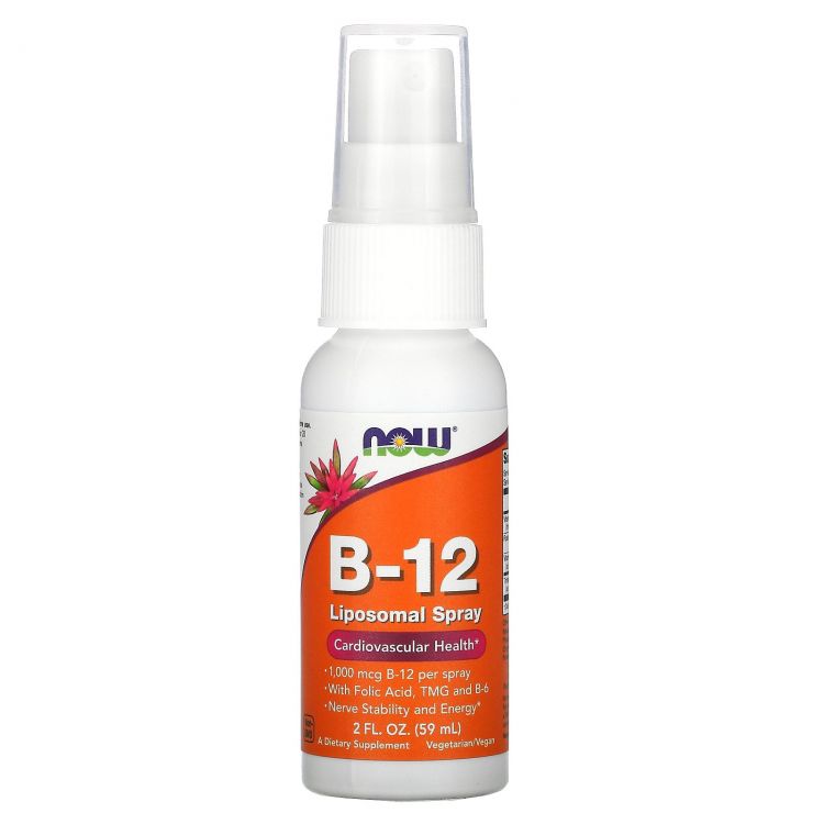 NOW B-12 Liposomal Spray 1000 мкг 59 мл