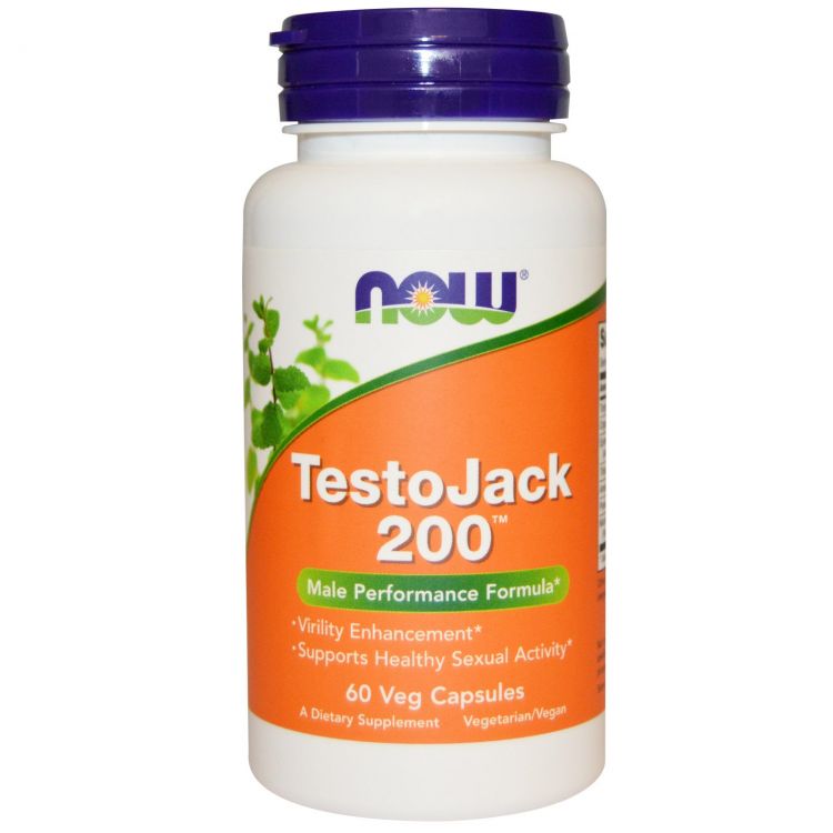 NOW TestoJack 200 60 капсул