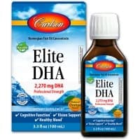 Carlson Labs, Elite DHA, Orange Flavor, 3.3 fl oz (100 ml)