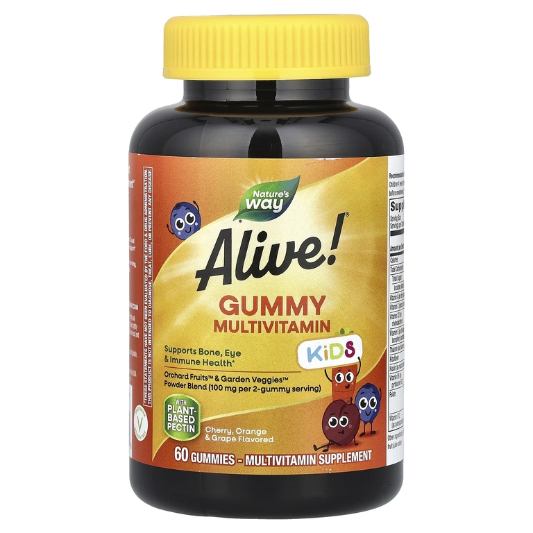 Nature's Way Alive! Gummies Multi-Vitamin for Children 60 Gummies