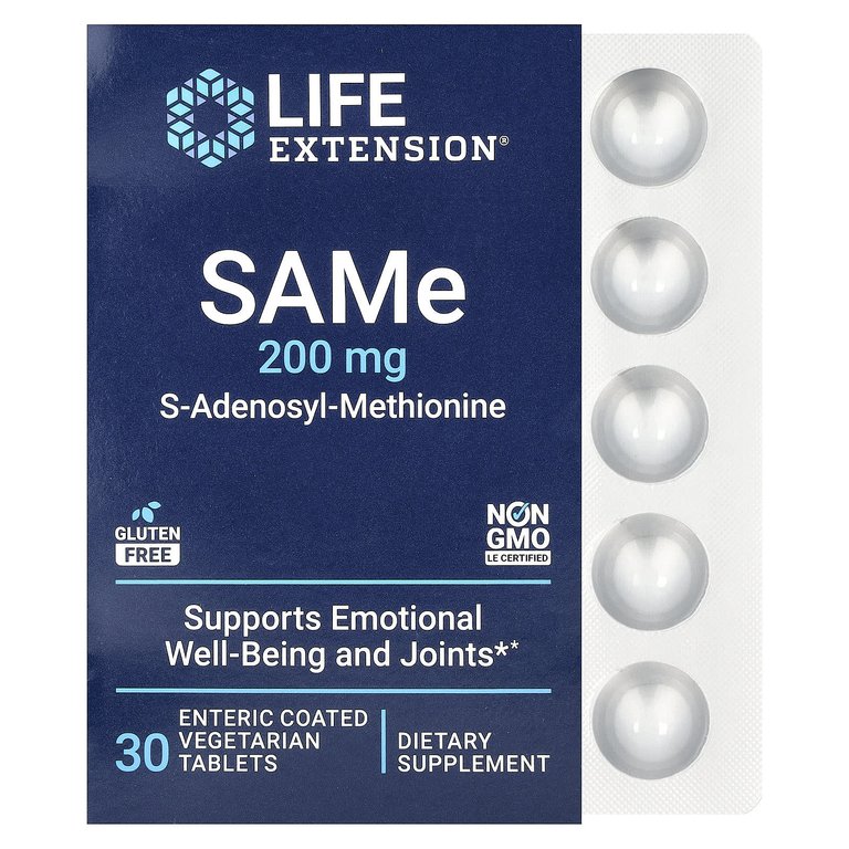 Life Extension SAMe 200 мг 30 таб