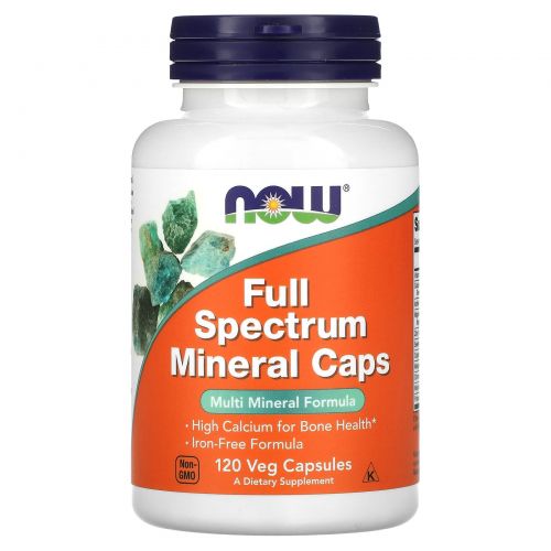 NOW Full Spectrum Mineral Caps 120 капсул