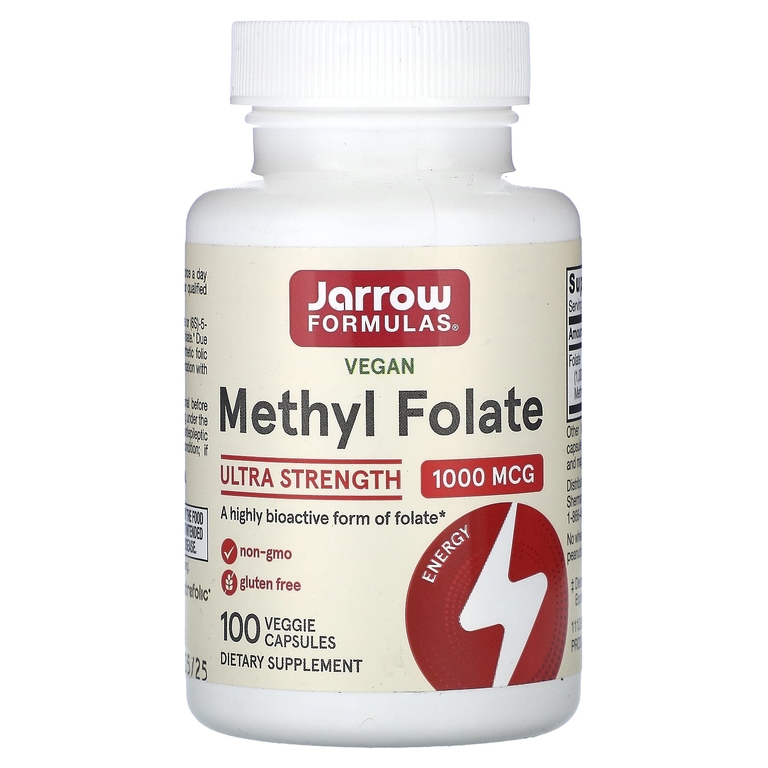 Jarrow Formulas Methyl Folate 1000 Mcg 100 капс