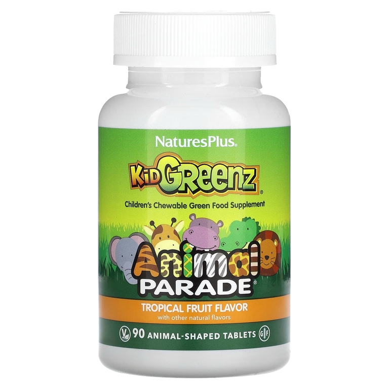 Nature's Plus Animal Parade KidGreenz CHEWABLE 90