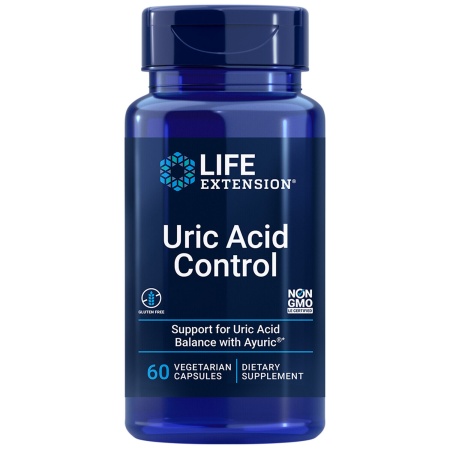 Life Extension Uric acid  control Контроль мочевой кислоты 60 капс.