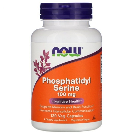 NOW Phosphatidyl Serine 100 мг 120 капсул
