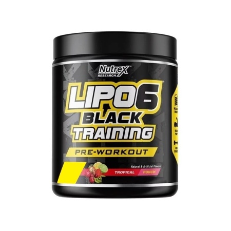 Nutrex Lipo6 Black training (tropical punch) 264г. 60 порций