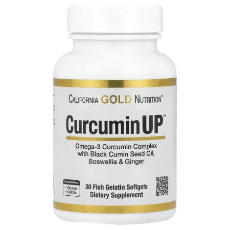 California Gold Nutrition CurcuminUP, 30 Fish Gelatin Softgels