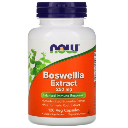 NOW Boswellia Extract 250 мг 120 капсул