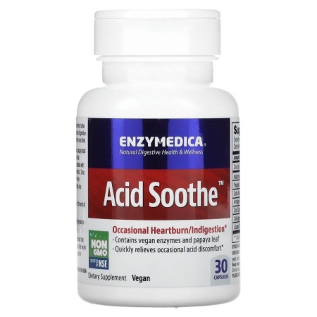 Enzymedica Acid Soothe 30 капс