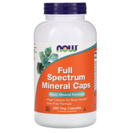 NOW Full Spectrum Mineral Caps 240 капсул