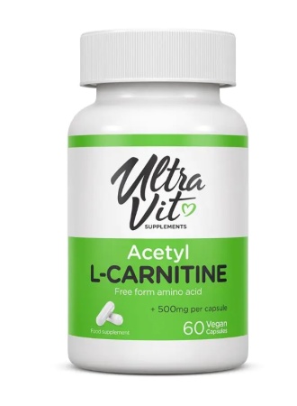 ULTRAVIT acetyl L-CARNITINE 60 капсул